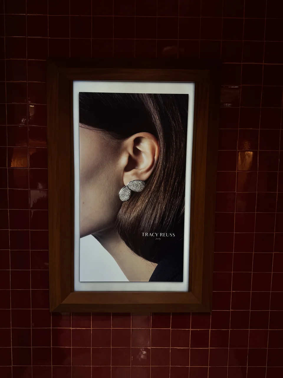 Tracy Reuss jewelry campaign displayed inside Lengua Concept